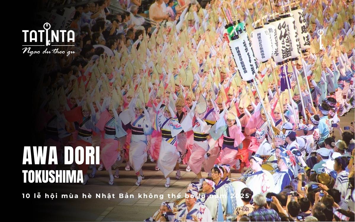 Nét đẹp văn hóa vùng Tokushima cùng các điệu múa dân gian