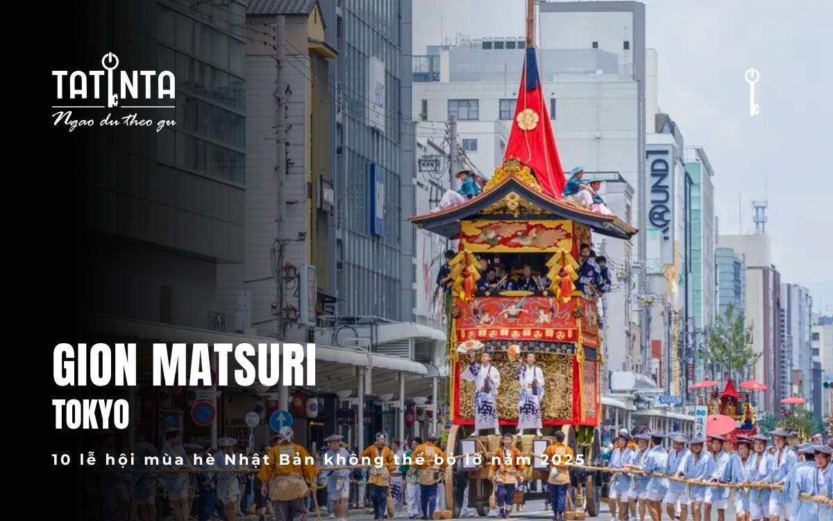 Lễ rước kiệu Gion, một hồn xưa giữa lòng Kyoto