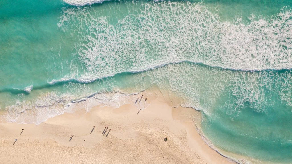 Bãi biển Phan Thiết nhìn từ trên cao