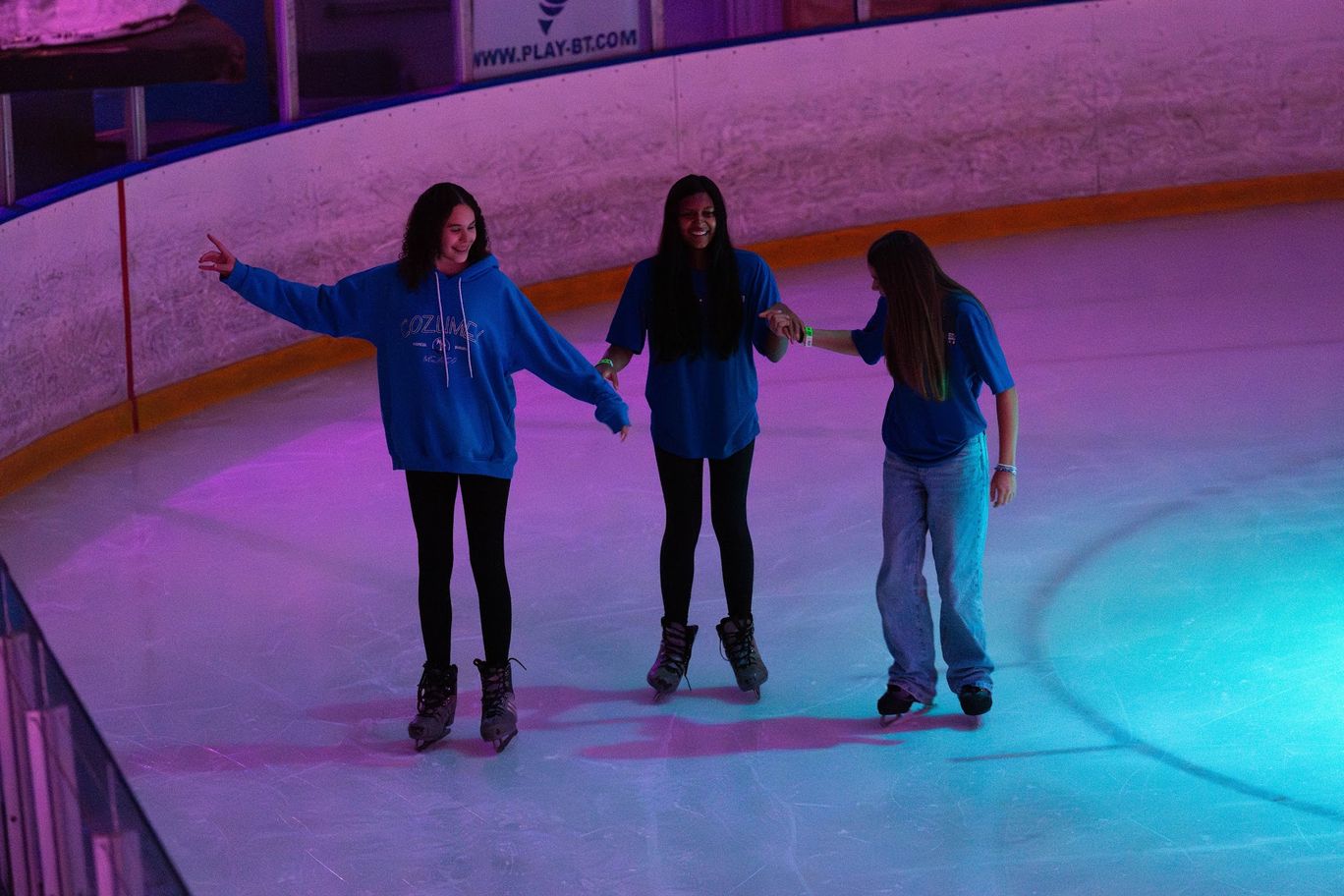 Ice Skating and Games Lock-In