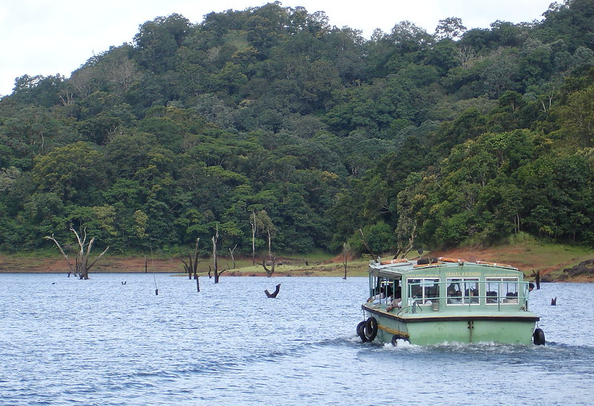 Boat Cruise on Periyar Lake, Thekkady