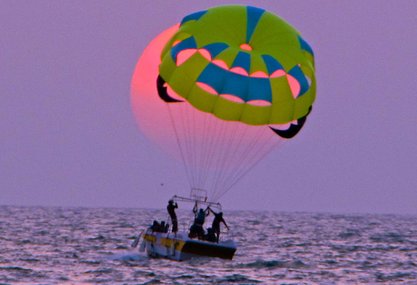 Parasailing