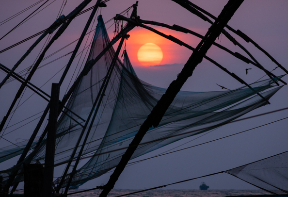 Chinese fishing nets