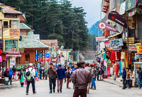 Mall Road, Manali