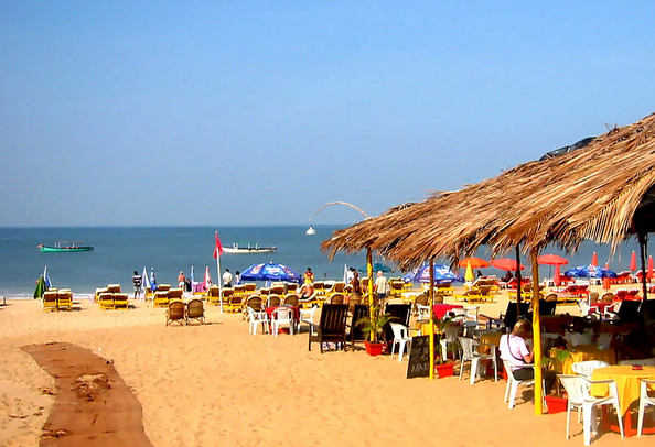 Baga beach