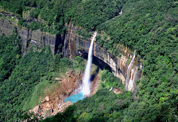 Nokhalikai Waterfall