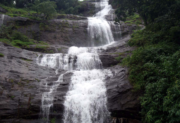 The Cheeyappara Waterfall