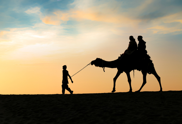 Camel Safari in Jaisalmer