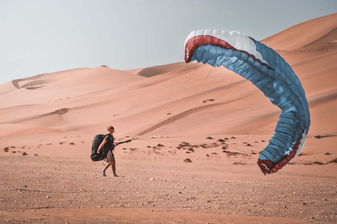 Parasailing in Jaisalmer