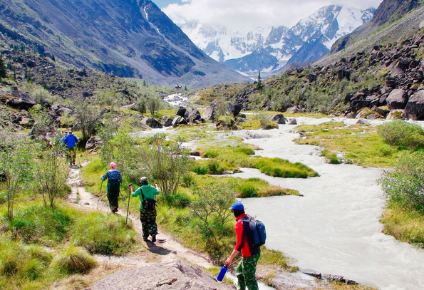 Trekking in Kalpa