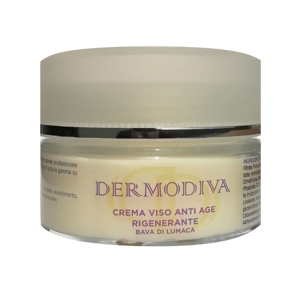 Dermodiva Crema viso anti age rigenerante bava di lumaca