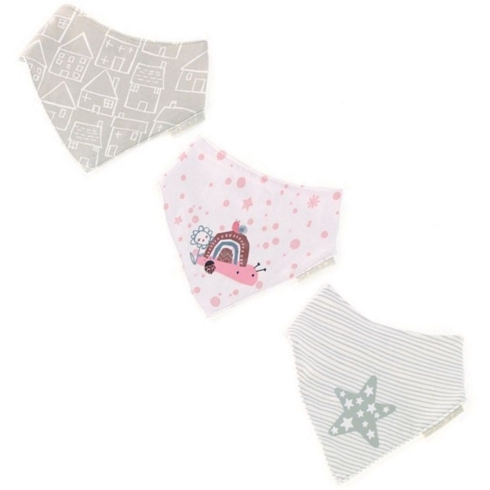 Lulu moon bavaglino neonato bavaglini neonata bavaglini bandana