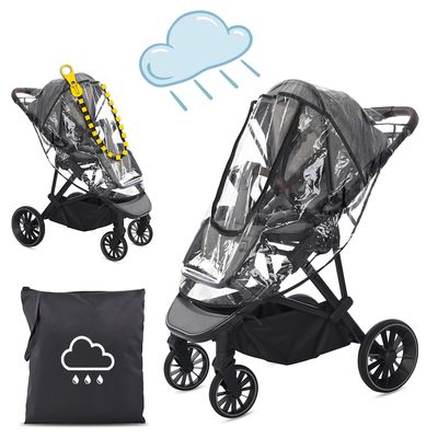 Lorelli Parapioggia universale per passeggino con finestrella e borsa