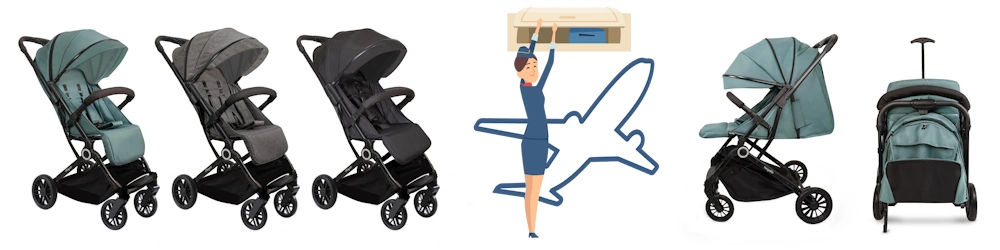 passeggino leggero reversibile 22kg