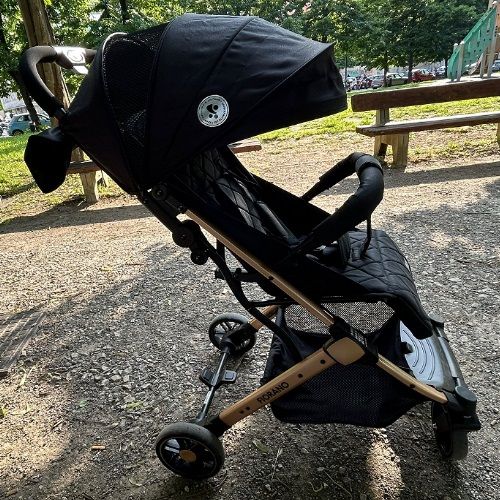 Fjällräv Passeggino Leggero Pieghevole 7 Kg - Fino A 22 Kg, Tettuccio 4 Sezioni, Ruote In Gel, Accessori Inclusi