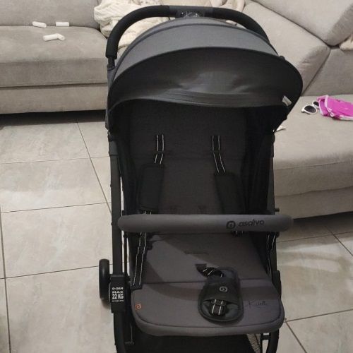 Passeggino leggero aereo compatto di Zanclem Super accessoriato - Passeggino  leggero 25 kg portata richiudibile in pochi secondi ad una mano