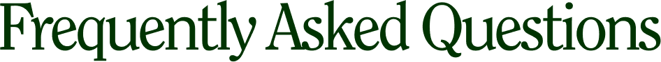 Frequently Asked Questions