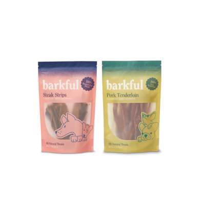 All Natural Steak & Pork Tender Pet Treats (2-pack)