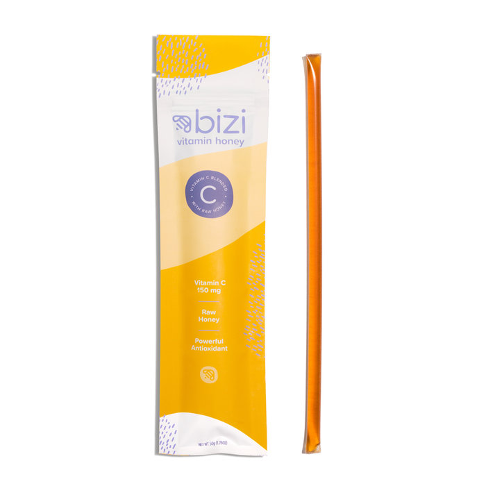 Raw Vitamin Honey C Sticks for Immunity (10-Sticks)