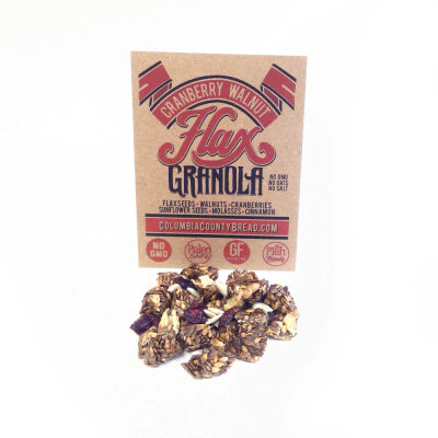 Cranberry Walnut Flax Granola
