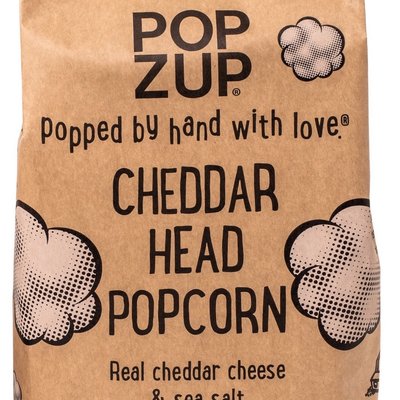Cheddar Head Popcorn-Non-GMO, Gluten Free (3 Lg. Bags) 