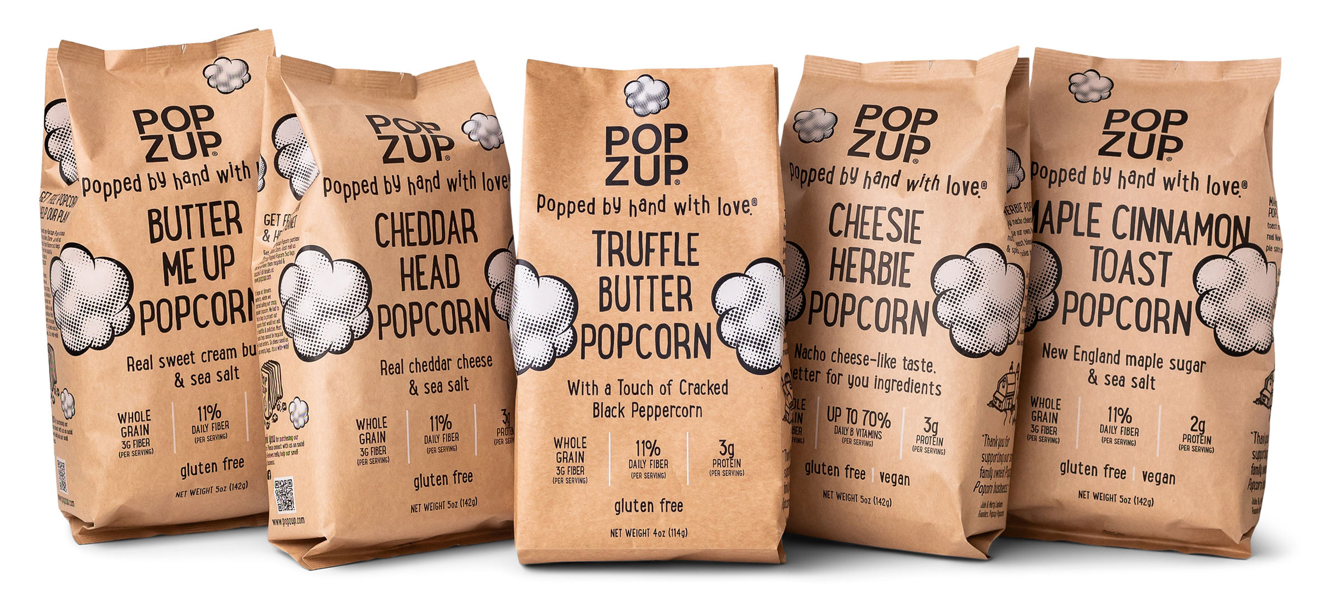 Popzup Popcorn Popzup Variety 12-Pack - Family Sized