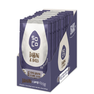 Tahini & Dates - 10 Single Serve Pack