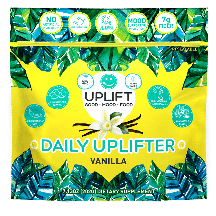Uplift Food - Daily Uplifter - Gut Happy Vanilla - Prebiotic Fiber