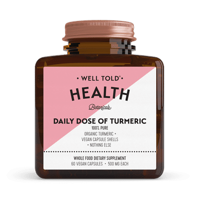 Daily Dose of Turmeric -100% Pure Turmeric Capsules