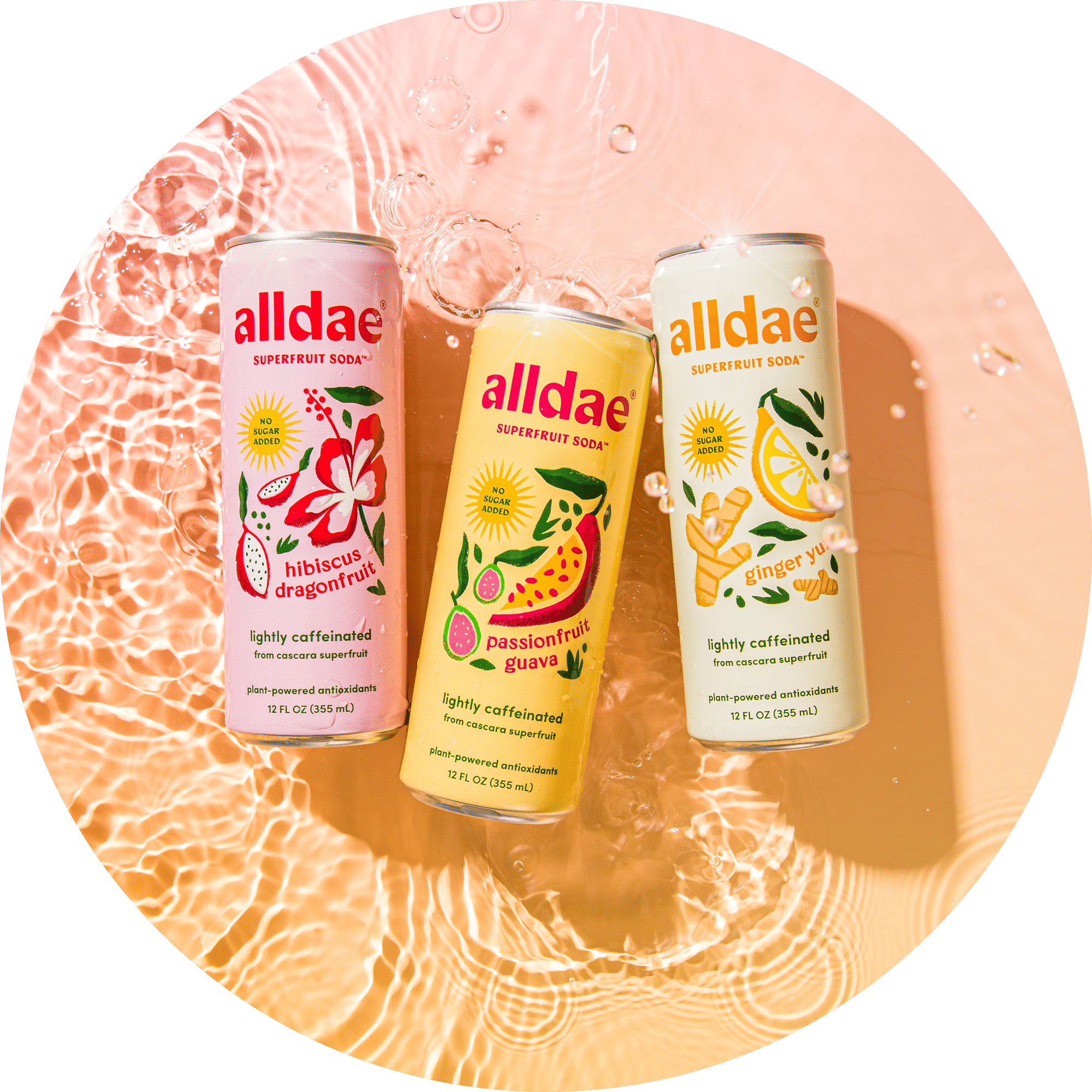 alldae superfruit soda