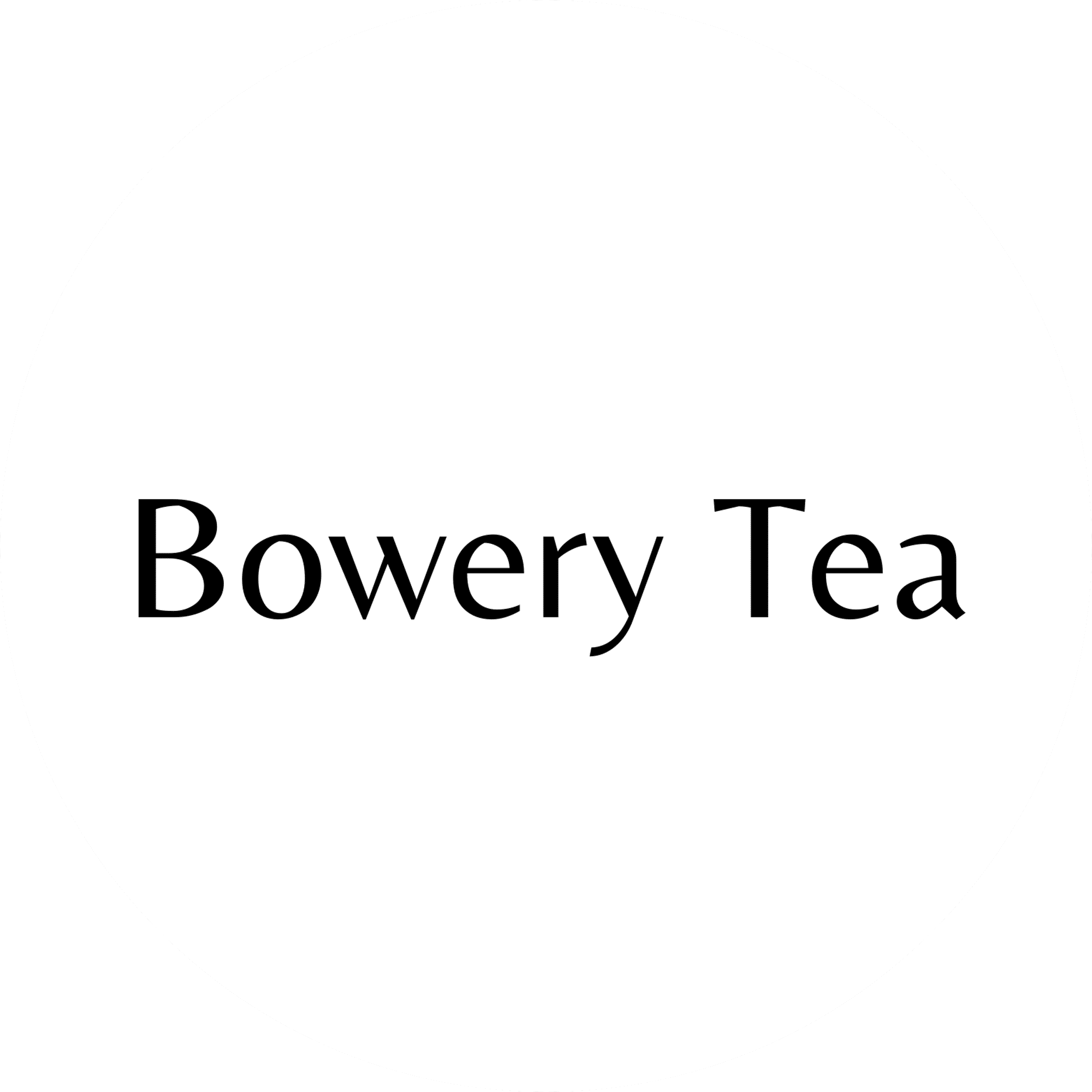 Bowery Tea