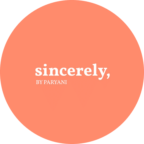 sincerely, BY PARYANI