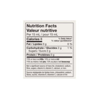 nutrition facts