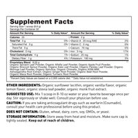 nutrition facts
