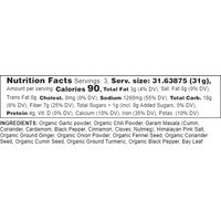 nutrition facts