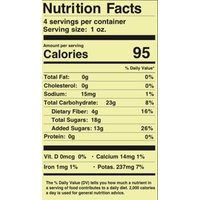 nutrition facts