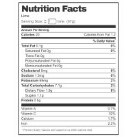 nutrition facts