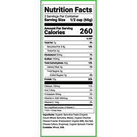 nutrition facts