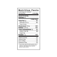 nutrition facts