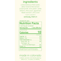 nutrition facts