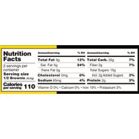 nutrition facts