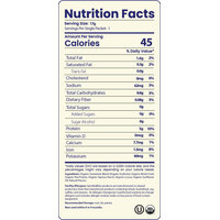 nutrition facts