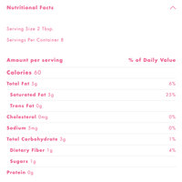 nutrition facts