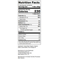 nutrition facts