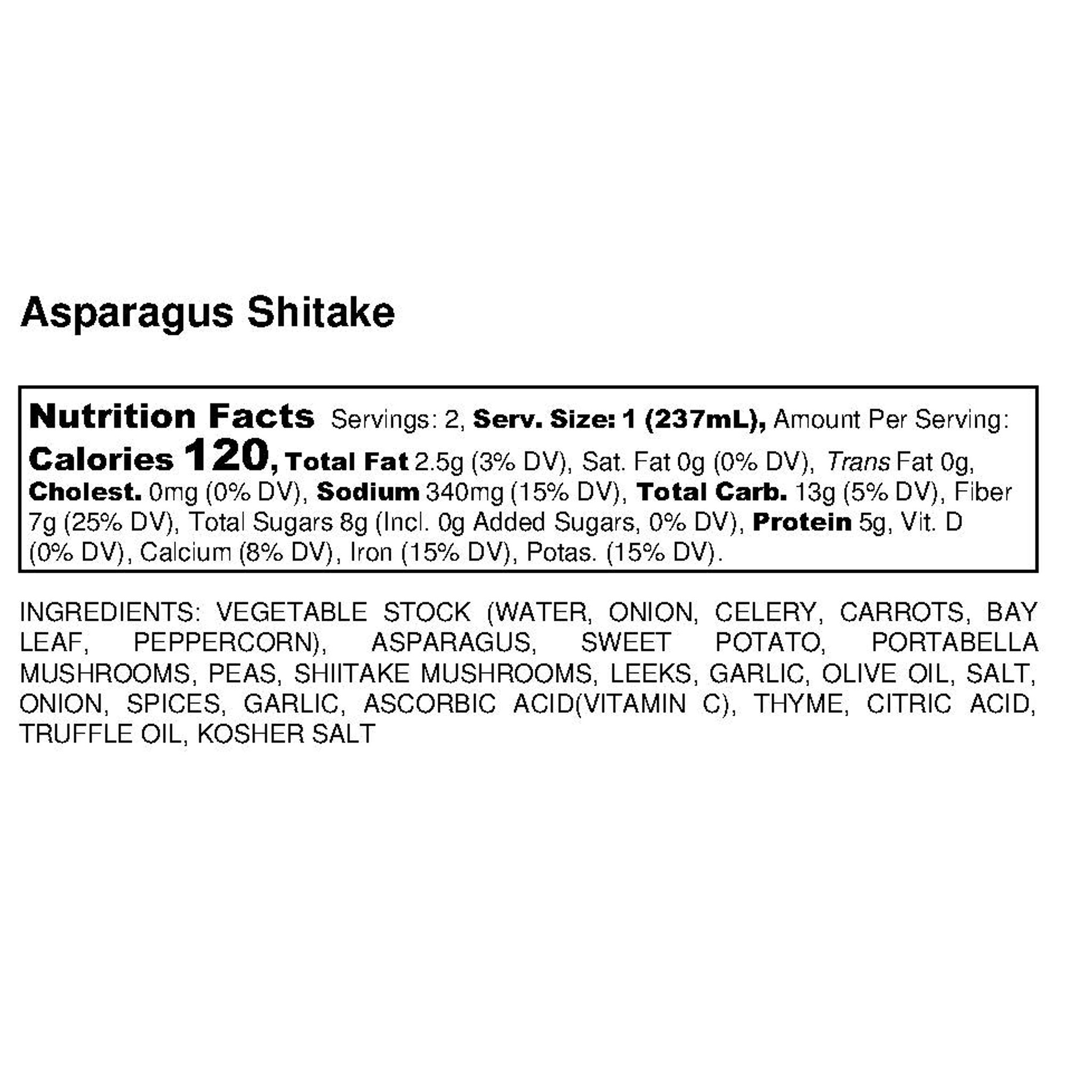nutrition facts