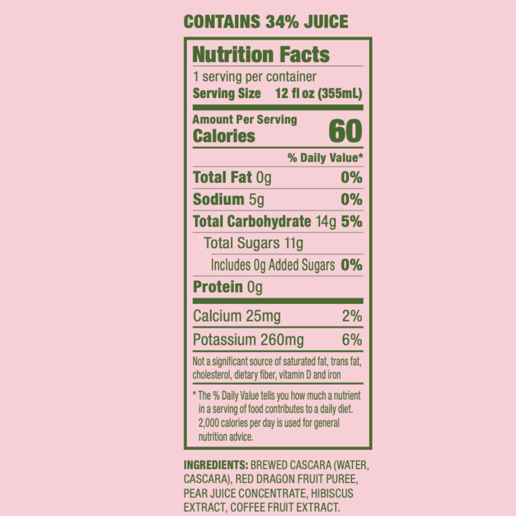 nutrition facts
