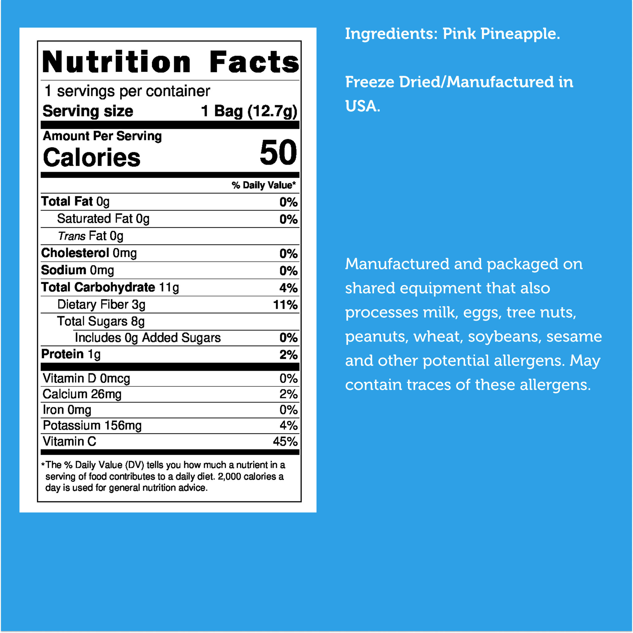 nutrition facts
