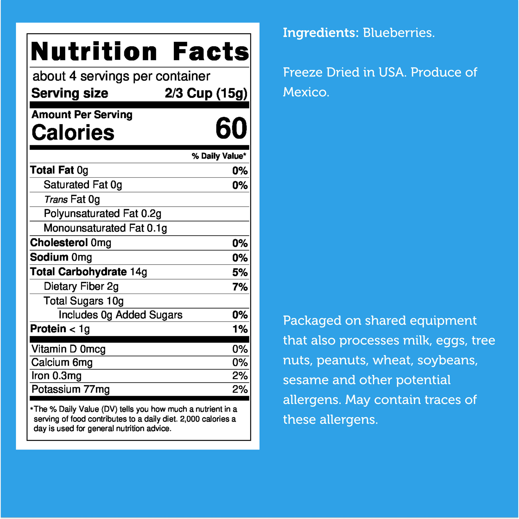 nutrition facts