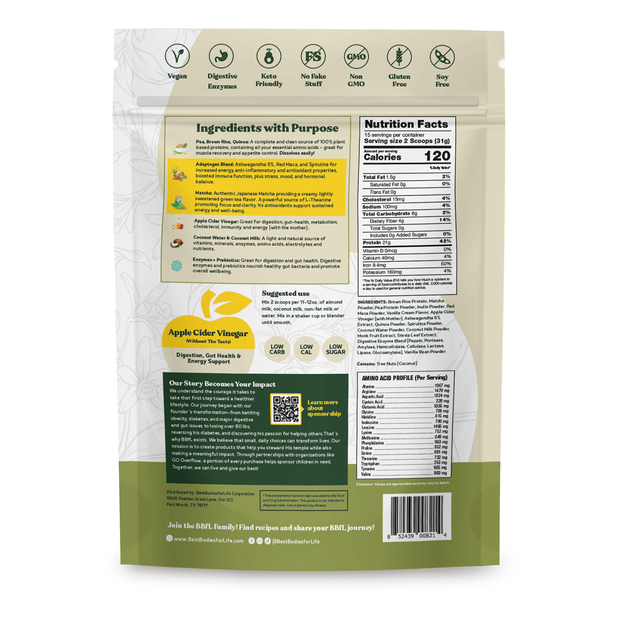 nutrition facts