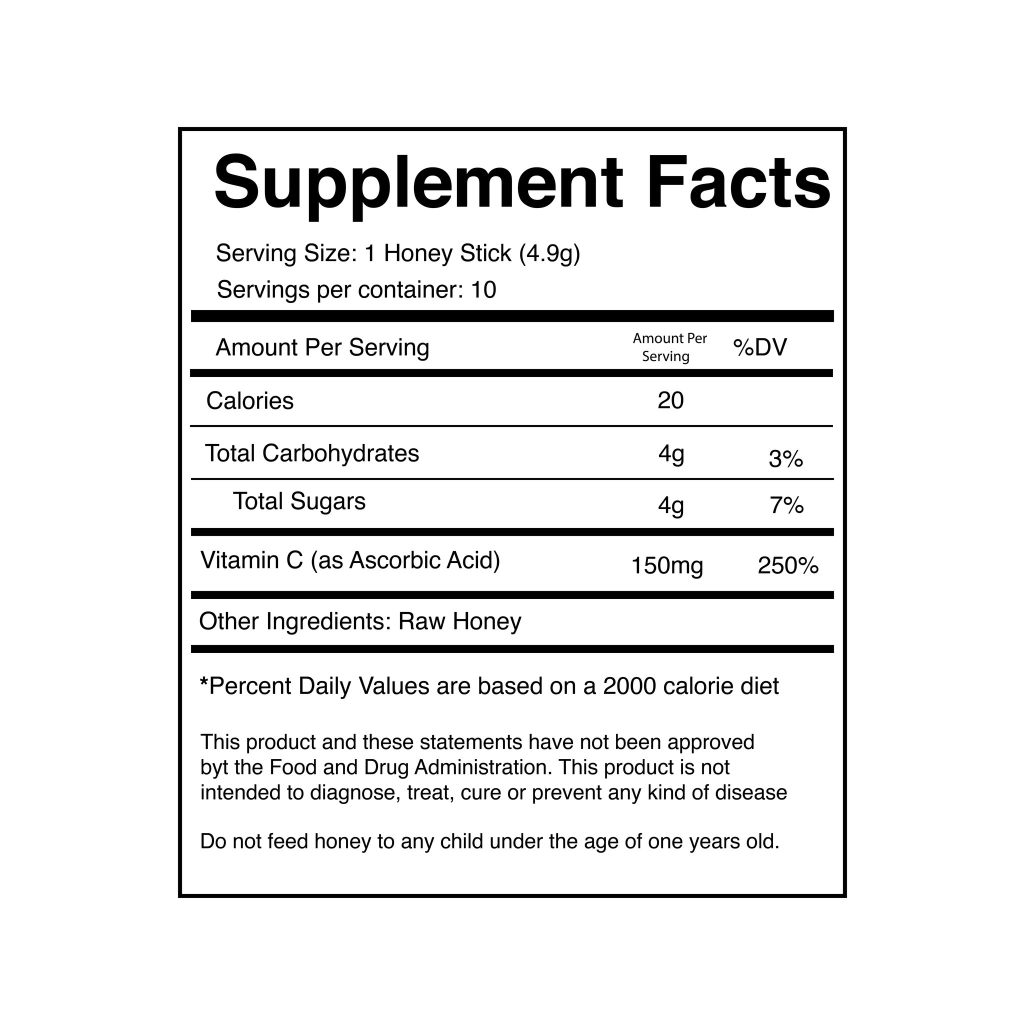nutrition facts